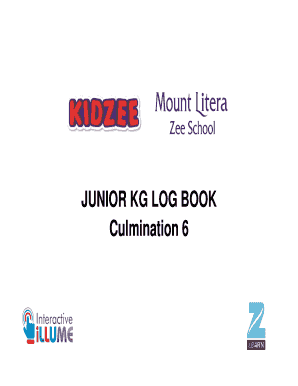 Kidzee Junior Kg Books PDF  Form