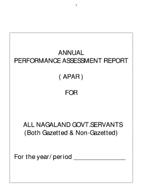 Apar Form PDF Nagaland