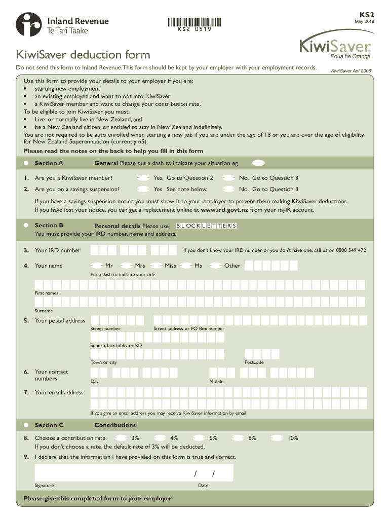 Ks2 Form