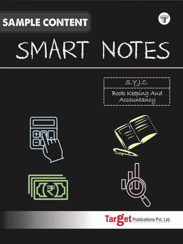 Smart Notes 12th Commerce PDF  Form