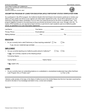 SPECIALIZED PROGRAMS OPERATIONS BRANCH  Form