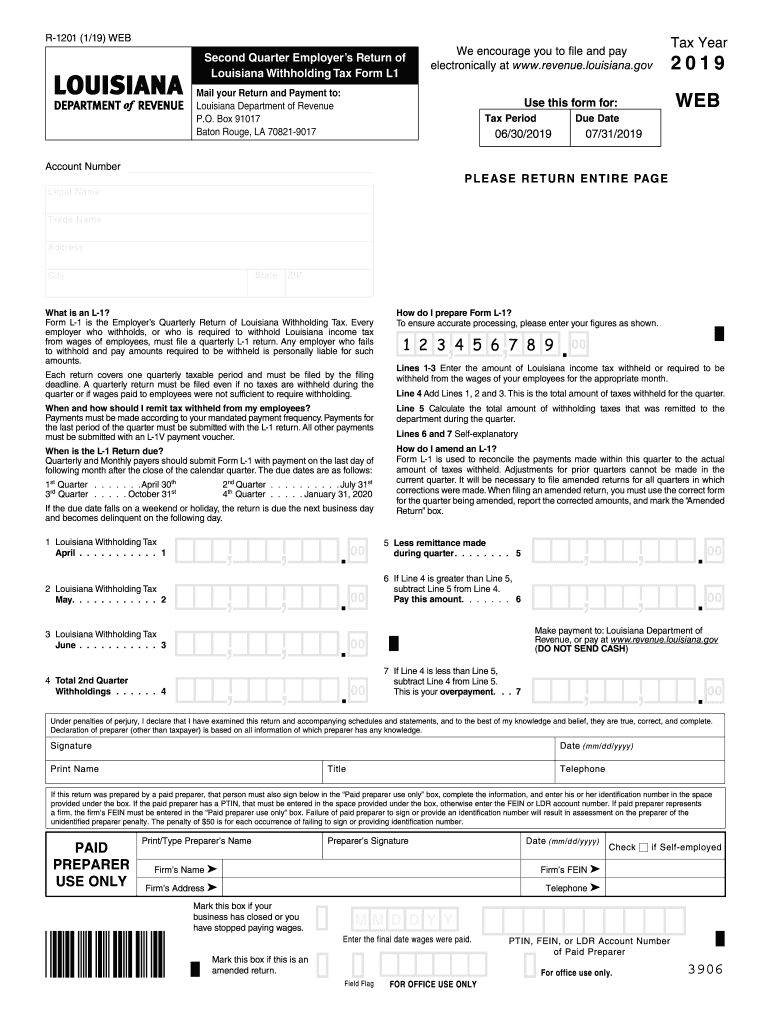 R 1201  Form