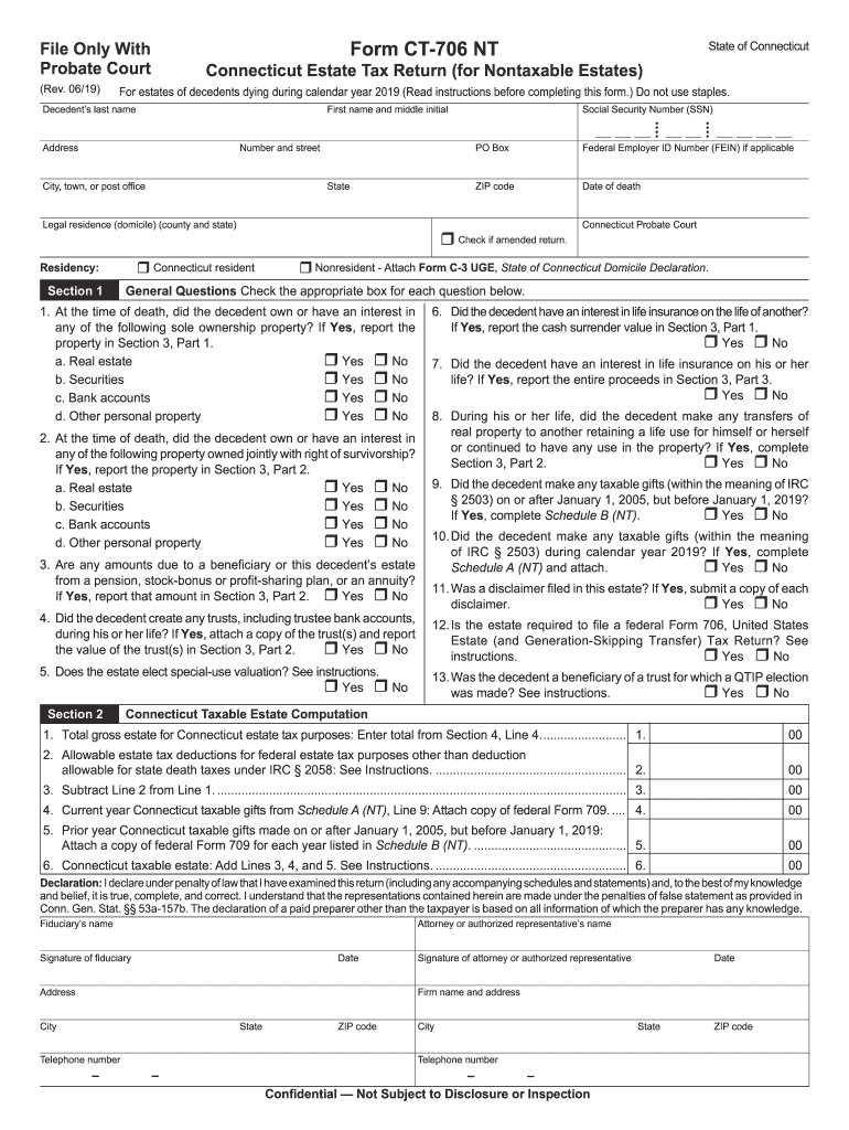 Form Ct 706 Nt