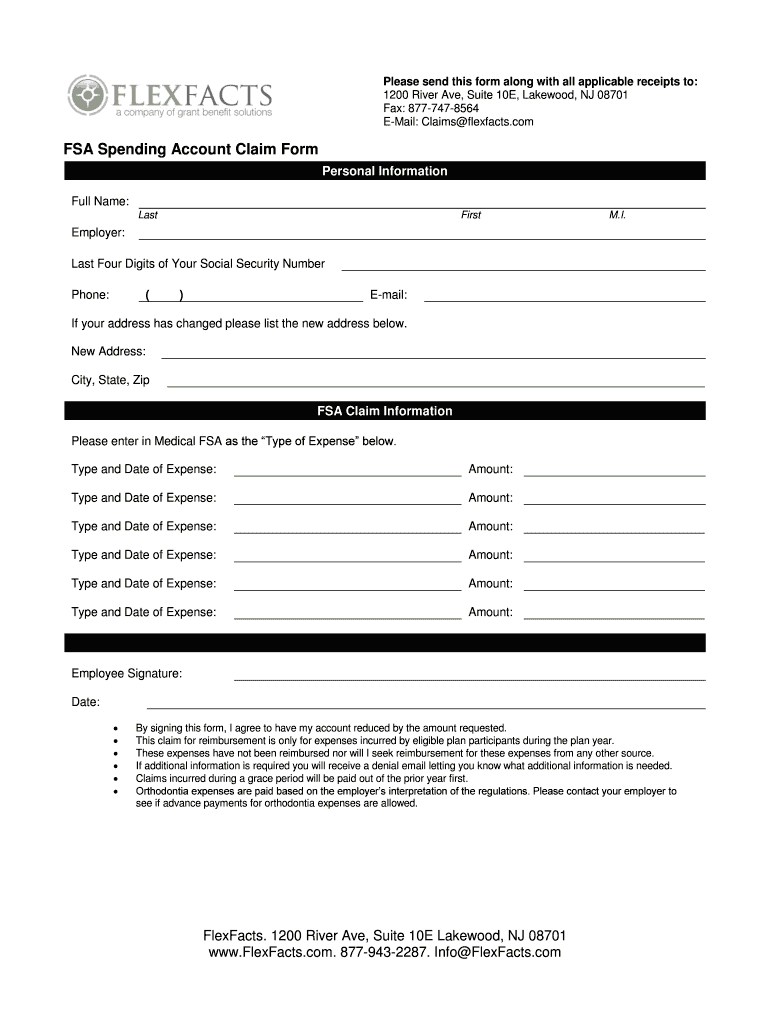  Please Send This Form along with All Applicable Receipts to 2018-2024