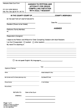 Master Forms ListPage 2Nebraska Judicial Branch