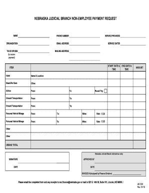 Nebraska Judicial Branch Internet Payment System Nebraska Gov  Form