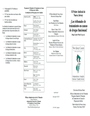 Manual De Estrado Judicial Para Las Cortes De Drogas National Drug Form