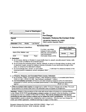 CljNOCON, Superior Cts ORNC  Form