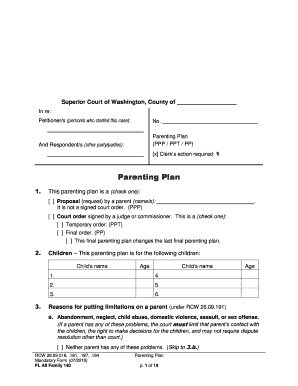 Superior Court of Washington, County of Courts Wa Gov  Form