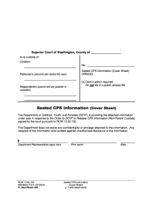 Respondents Parents and Any Guardian or  Form