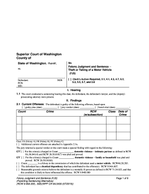 Washington Supreme Court Justia Case Law Summaries  Form