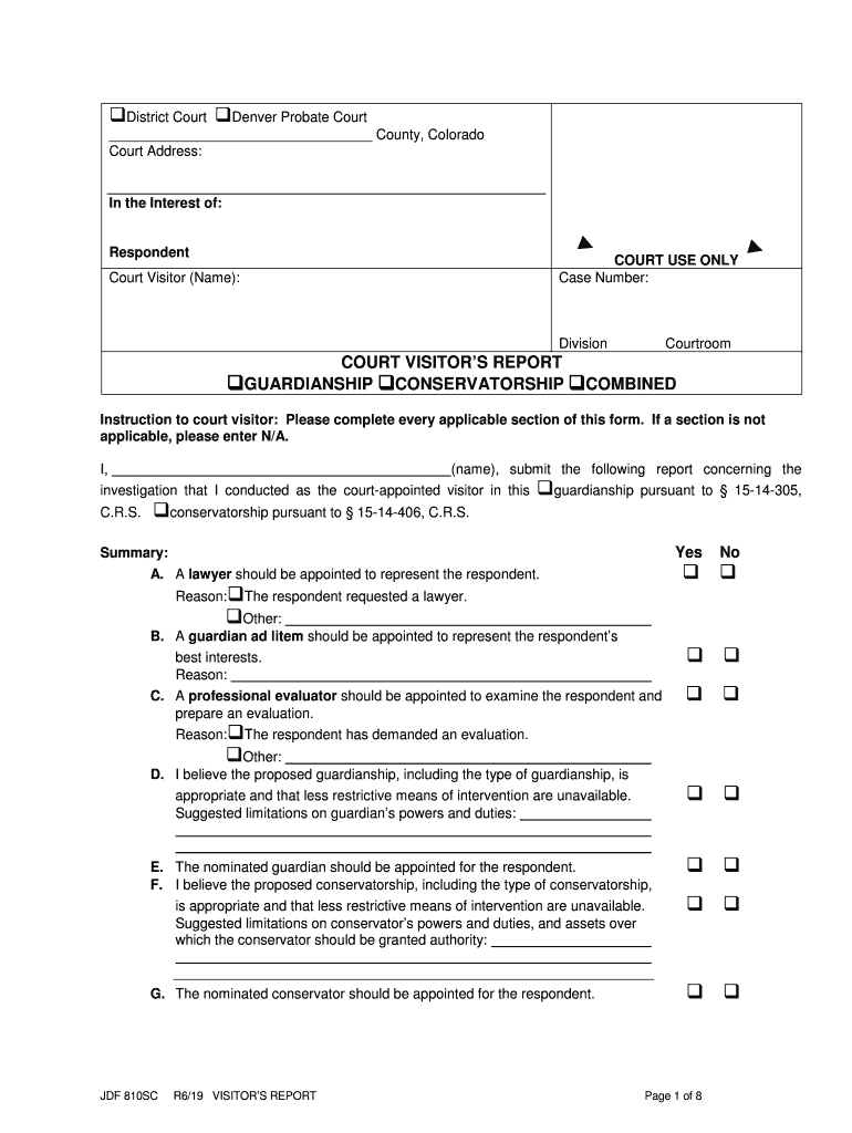  Probate Instructions and Forms  Colorado Judicial Branch 2019-2024