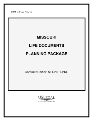 Missouri Documents  Form