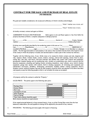Ga Purchase Home  Form