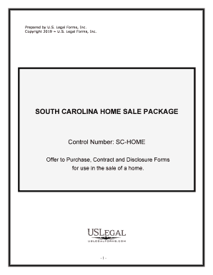 SOUTH CAROLINA HOME SALE PACKAGE  Form