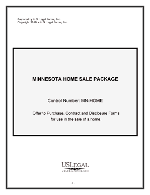 MINNESOTA HOME SALE PACKAGE  Form