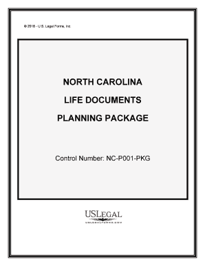 North Carolina Documents  Form