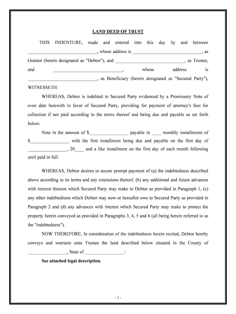 Land Trust Form