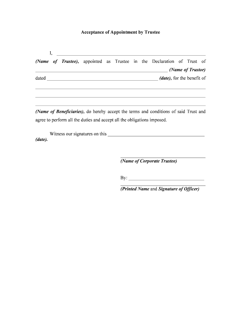 Guidelines for Individual Executors &amp;amp; Trustees  Form