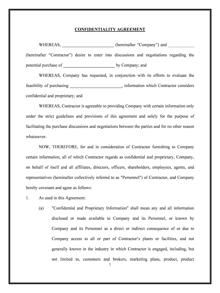 Confidentiality Agreement University of Delaware  Form