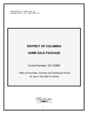 District of Columbia Real Estate Contract Forms and US Legal Forms