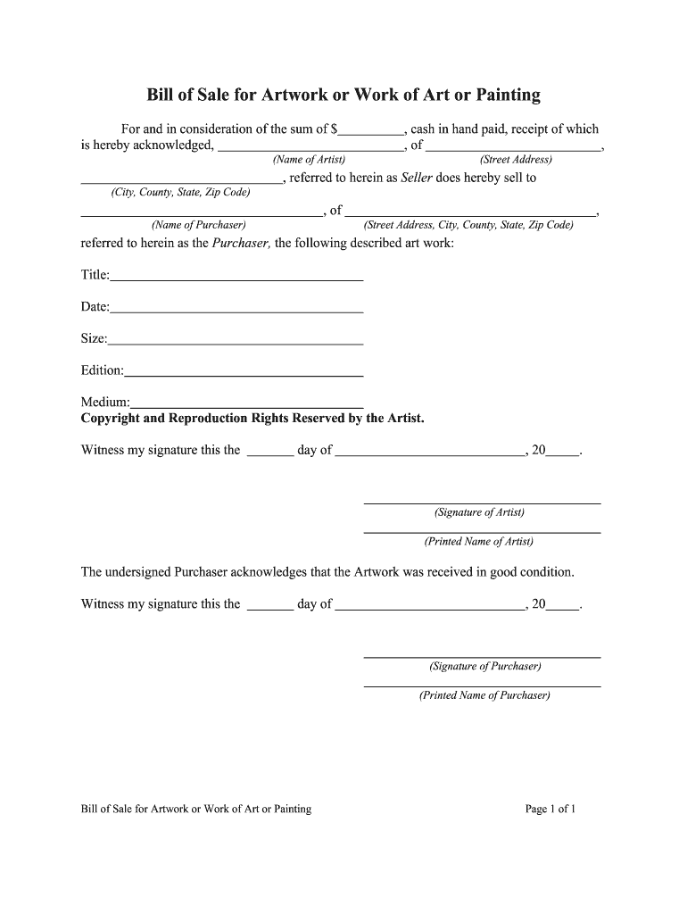 Printable Illinois Motor Vehicle Bill Of Sale Form Free