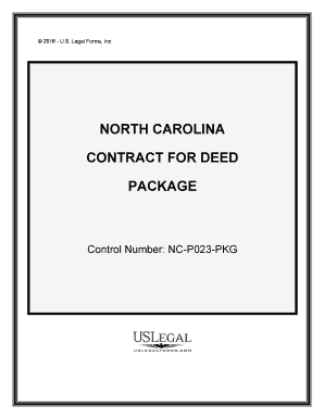 Control Number NC P023 PKG  Form