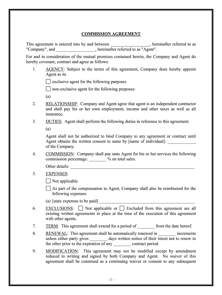 Marketing and Advertising Agreement Legal Forms