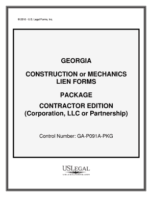 Fill and Sign the Contractor Edition Form