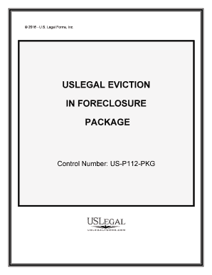 Foreclosure  Form
