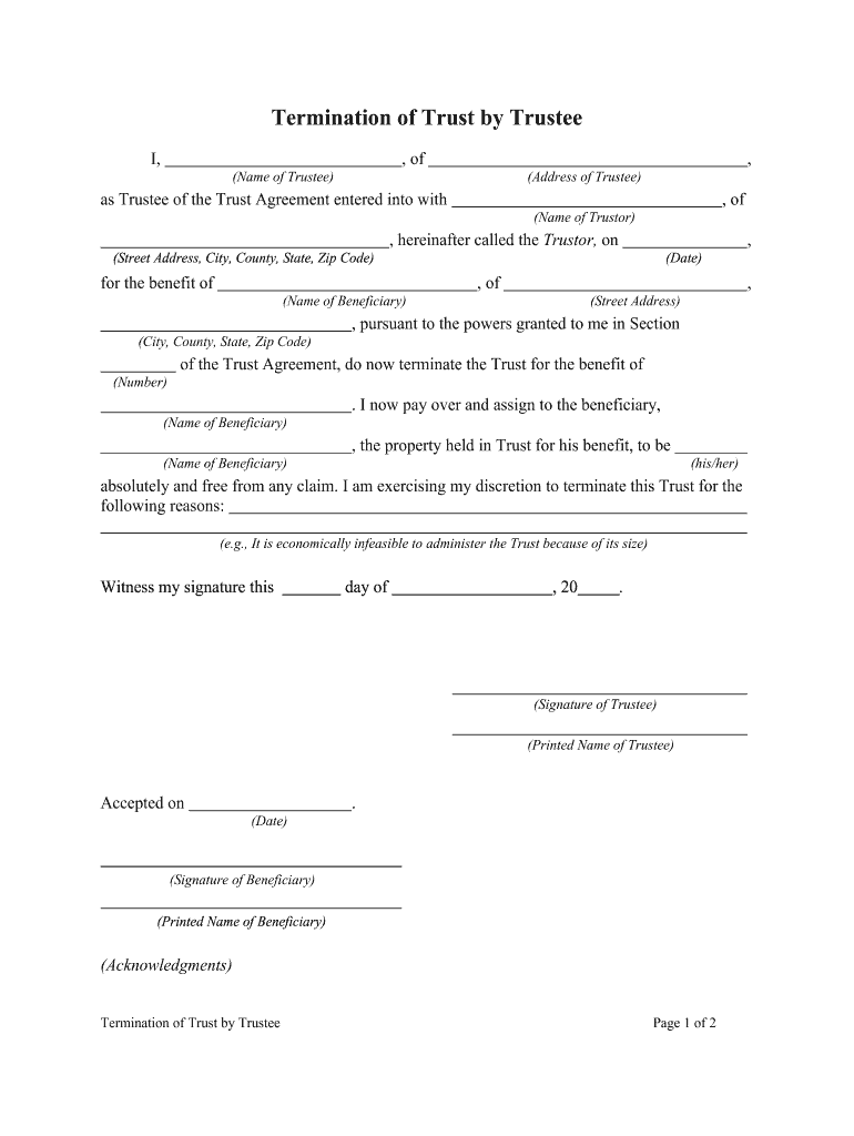 Fill and Sign the Help for Trustees under a Revocable Living Trust Consumer Financial Form