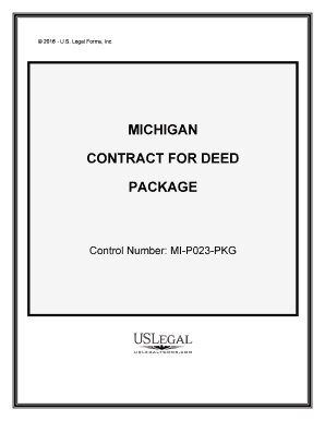 Control Number MI P023 PKG  Form