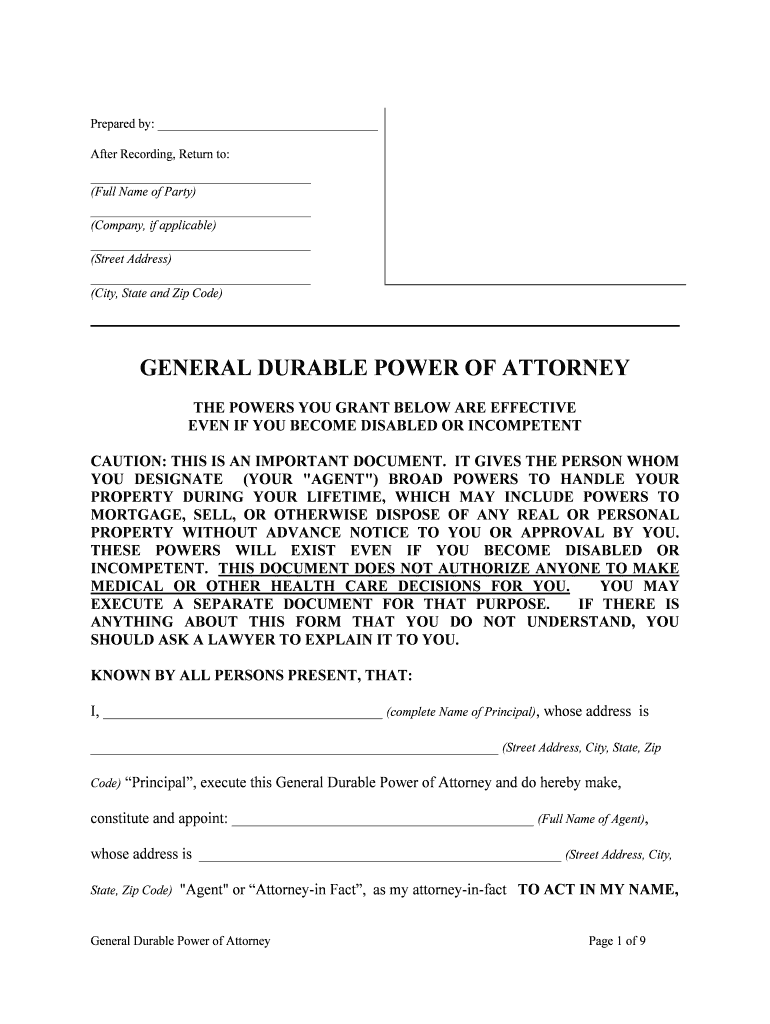 Ct General Attorney  Form
