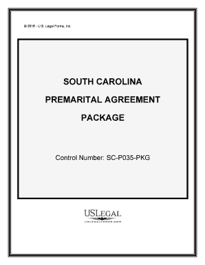 Control Number SC P035 PKG  Form