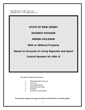 NJ Divorce FormsFiling for Divorce in NJUS Legal Forms