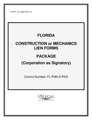 Corporation as Signatory  Form