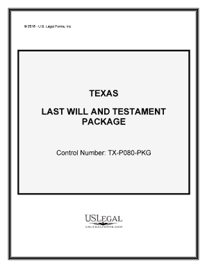 Fill and Sign the Free Texas Last Will and Testament Template Wordpdfeforms 