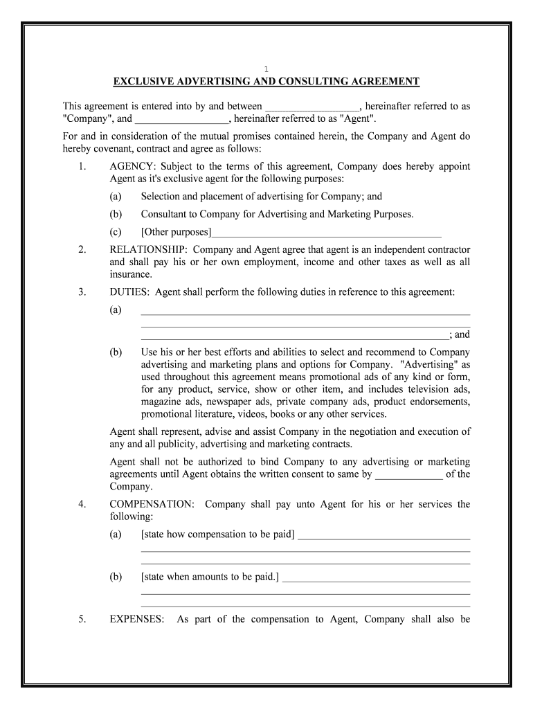 Consulting Agreement Template University of Rochester  Form