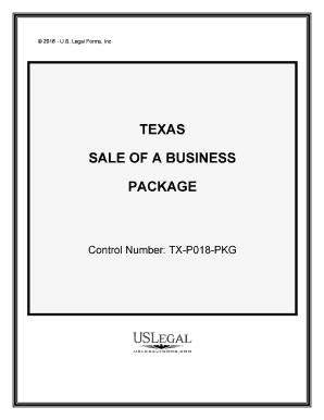 Tx Sale Form