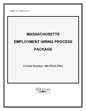 Massachusetts Employment Form