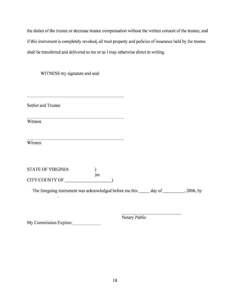 The Revocable Living Trust is it for Everyone?Buchanan Ingersoll  Form