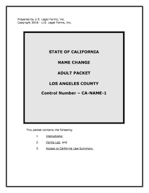 Ca Name  Form