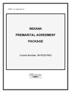 Indiana Premarital  Form