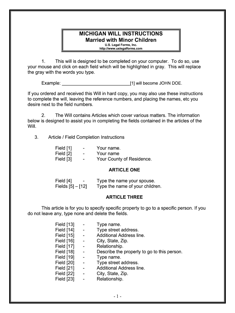 Fill and Sign the Below is Designed to Assist You in Completing the Fields Contained in the Articles of the Form