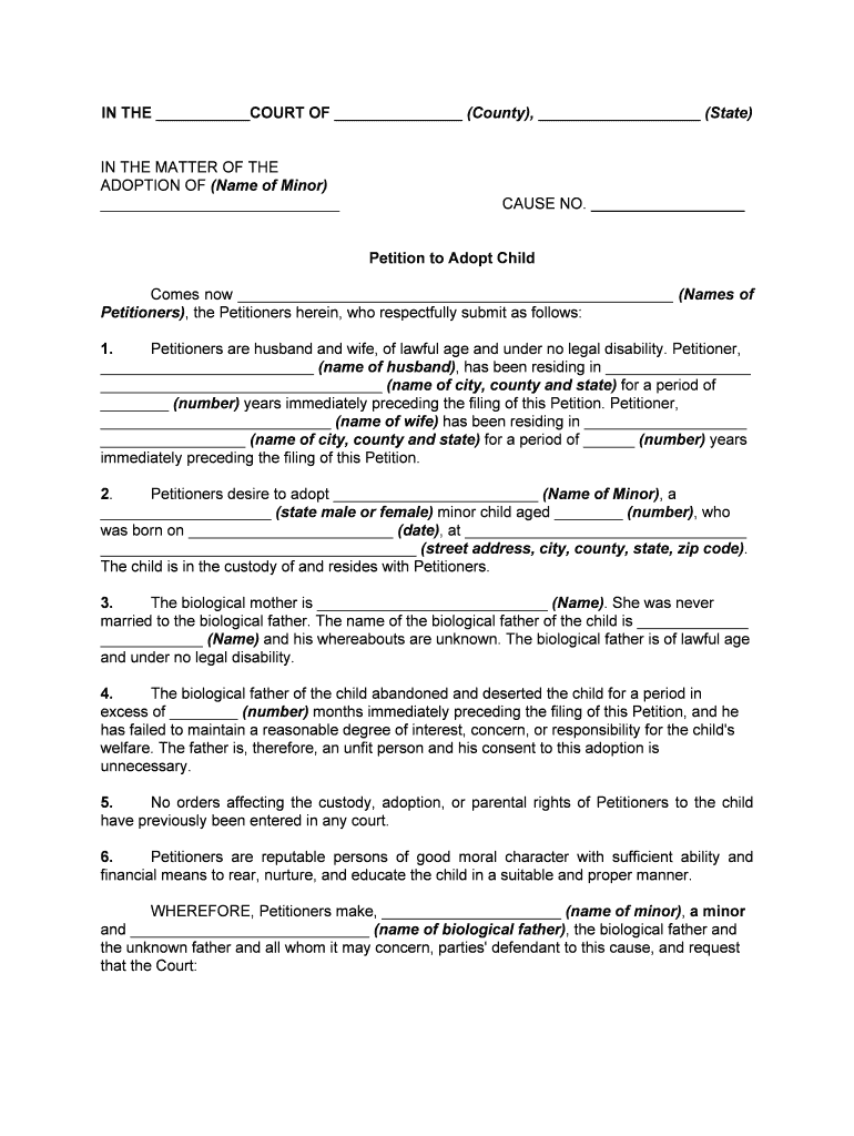 Adopt Consent  Form