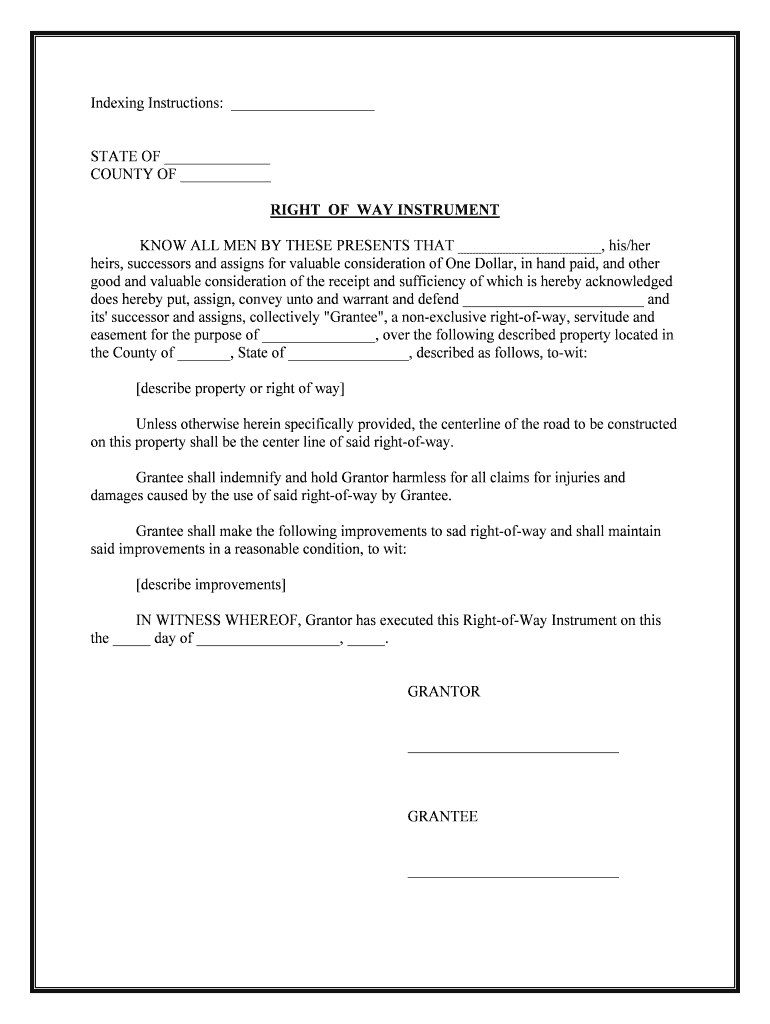 1 This Sample Deed is Provided to Assist Landowners and Their  Form
