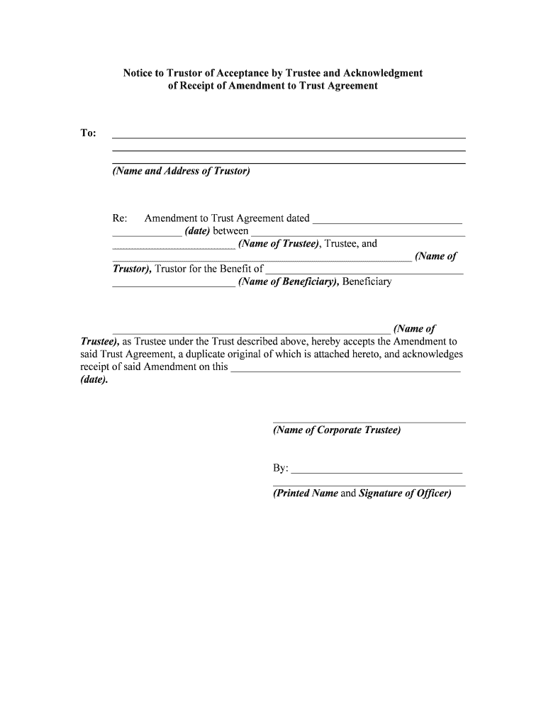 Trust Account Ledger Template  Form