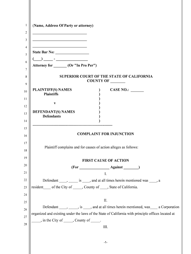 Permissive Cross Complaint from Kinsey Law Offices Attorney  Form