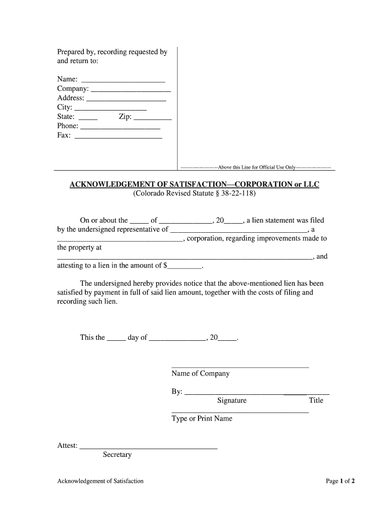 Get and Sign REQUEST for SATISFACTION  Form