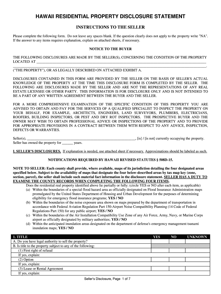 Fill and Sign the Real Property Transfer Disclosure Statement Real Estate Law Firm Form